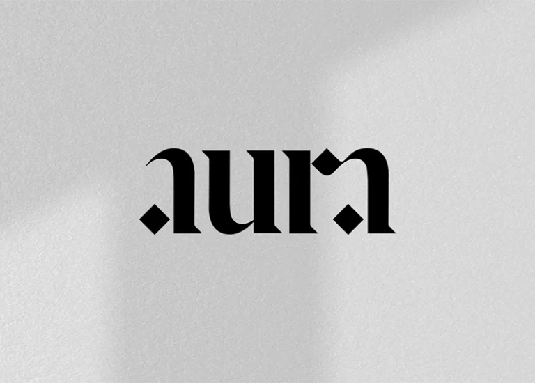 aura logo design 1