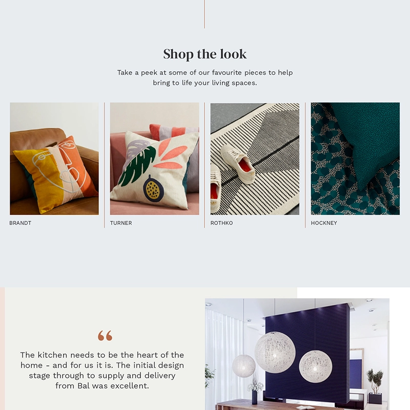 ecommerce shop the look