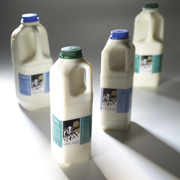 newlands farm milk packaging