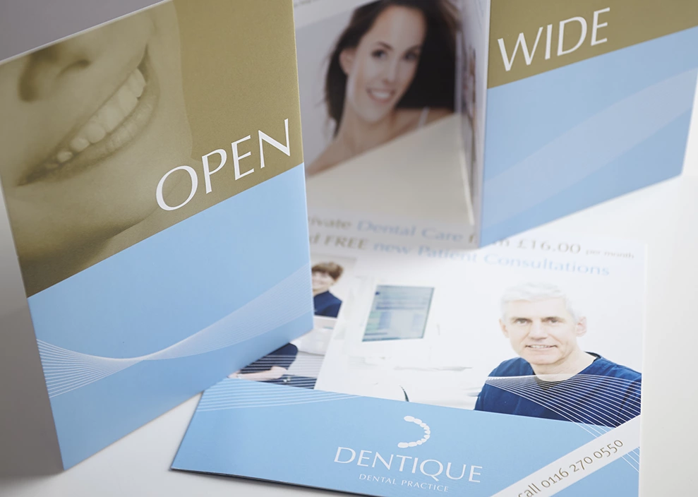dentique brochure design