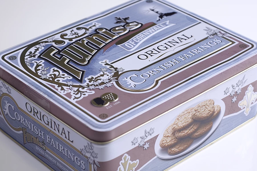 furniss biscuits tin packaging