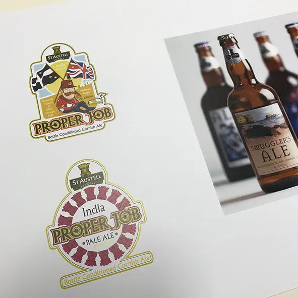 proper job packaging labels